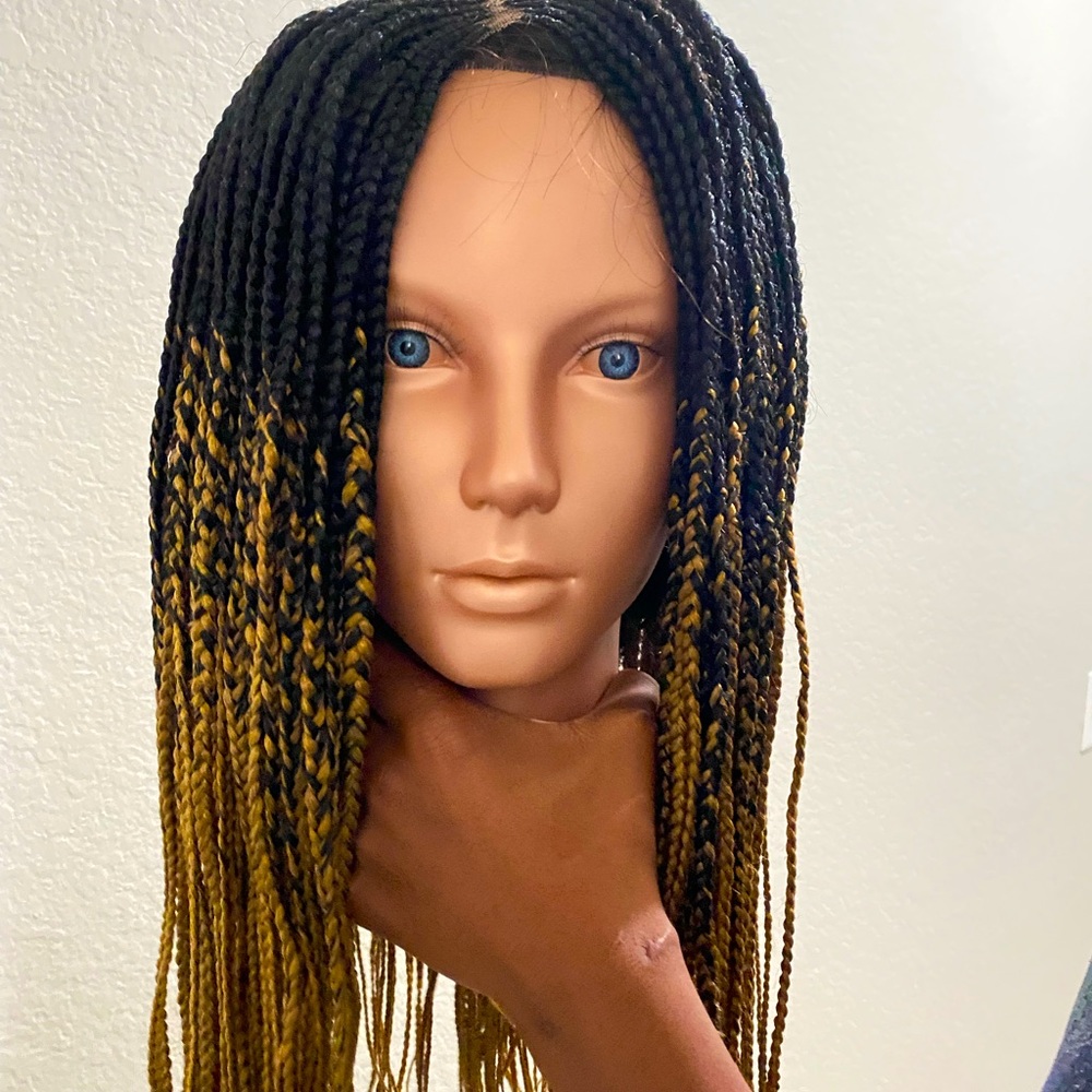 Braided ombré wig